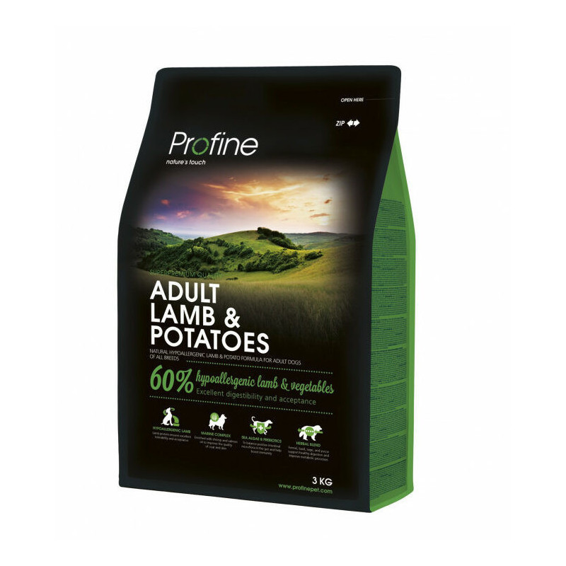 PROFINE ADULT LAMB & POTATOES 3KG