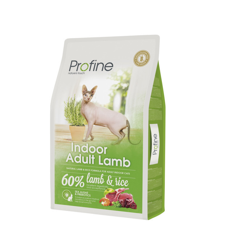 PROFINE CAT INDOOR ADULT LAMB 10KG