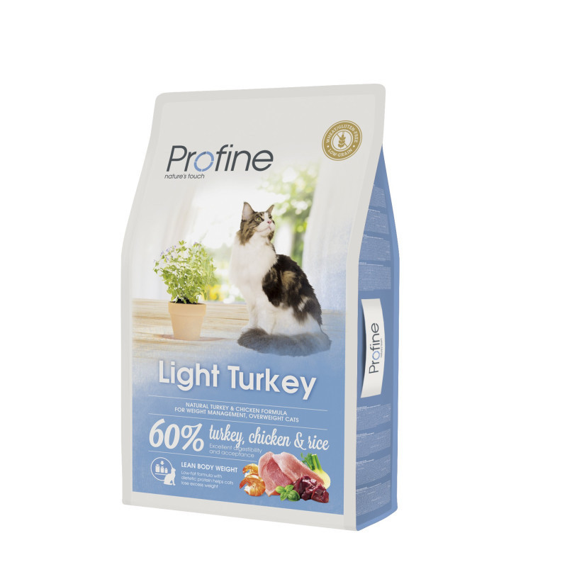 PROFINE CAT LIGHT TURKEY 10KG