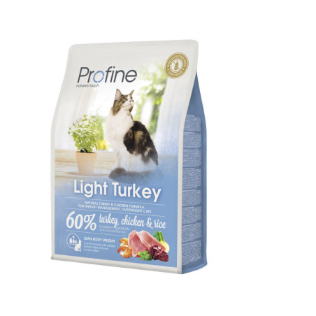 PROFINE CAT LIGHT TURKEY 2KG