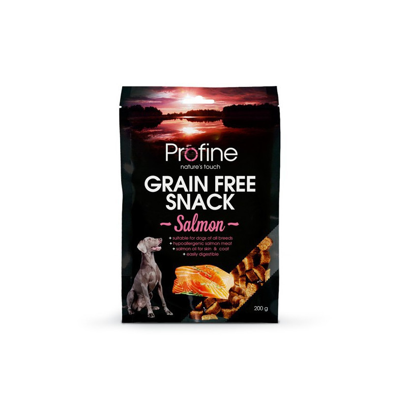 PROFINE GRAIN FREE SNACK SALMON 200GR