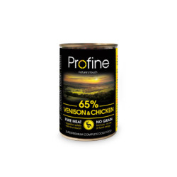 PROFINE LATA 65% VENISON & CHICKEN 6X400GR