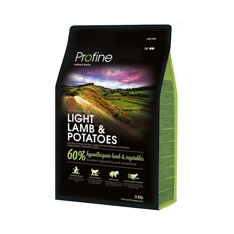 PROFINE LIGHT LAMB & POTATOES 3KG