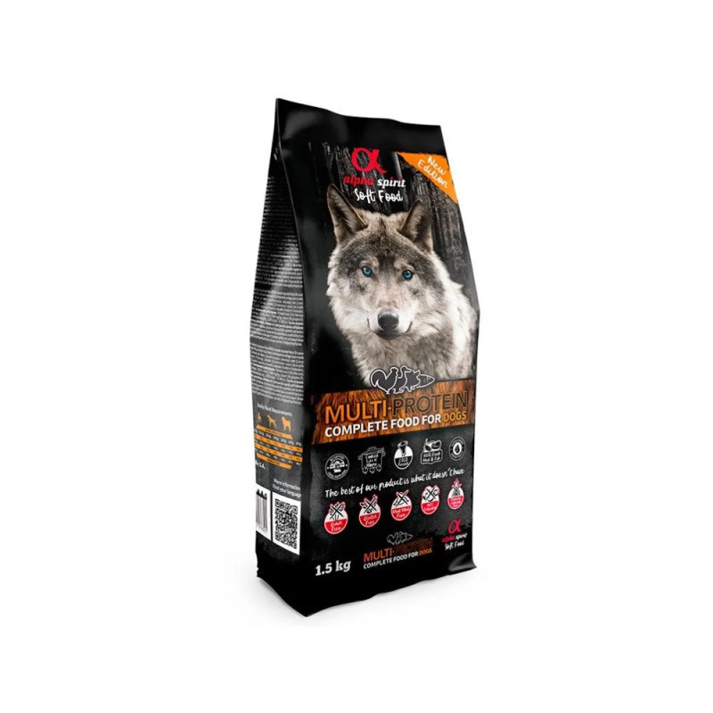 Alpha Spirit Semihumedo Multiprotein 1,5kg