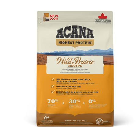 ACANA DOG WILD PRAIRIE RECIPE 2KG