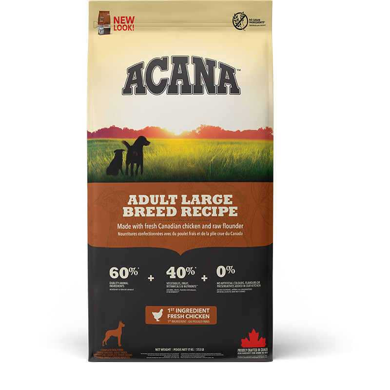 ACANA ADULT LARGE BREED RECIPE 17KG