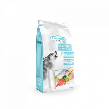 CARNIVORO SENSITIVE SALMON ARROZ 12KG